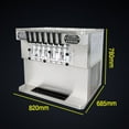 thumbnail image 4 of Kolice Commercial ETL Countertop 7 Flavors Frozen Yogurt Gelato Soft Serve Ice Cream Machine, 4 of 9