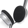 thumbnail image 6 of 5 Pairs Foam Ear Pads Cushion 60mm for S0ny MDR-NC5, MDR-027, MDR-023, MDR-210, DR-BT101, MDR IF 120 Headphone, Logi H800, H111, H330, H340 & More, 4-5mm Thickness High Density Earpads, 6 of 8