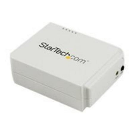 - 1 Port USB Wireless Network Print Server with 10/100 Mbps Ethernet Port