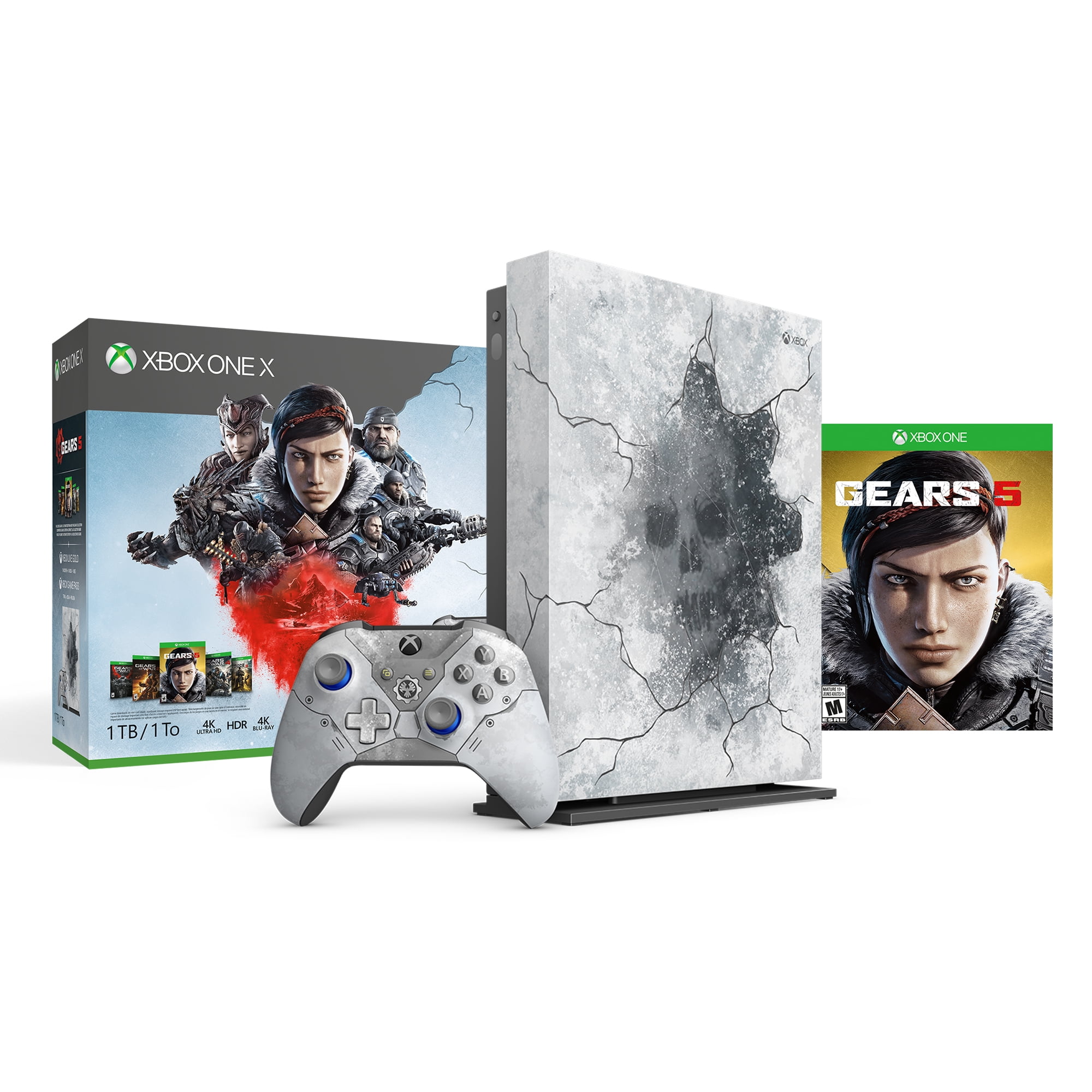 Xbox One S Gears of War 4 1 TB Bundle 