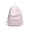 Pink, variant on Nylon Floral Aesthetic Backpack, Korean Style College Satchel, Large Capacity Book Bag for Daily Commute, 16.93 Inch (Black)