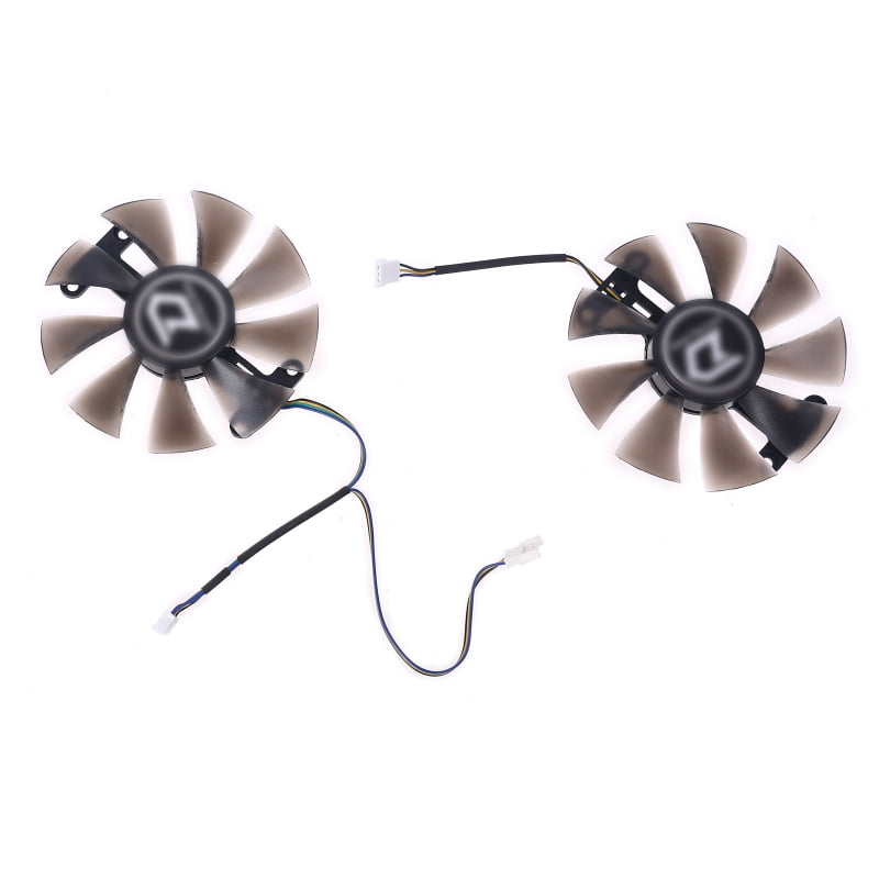 2pcs/set pour MSI GTX1080Ti/1080/1070Ti/1070/1060 RX580/570 Armor VGA Cooler Fan