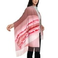 thumbnail image 4 of Fotbe Pastel Macarons Delight Print Womens Fall Winter Scarf Tassel Soft Warm Blanket Scarves Womens Shawl Wraps, 4 of 8