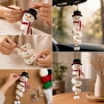 thumbnail image 4 of Crochet Christmas Tree DIY Kit for Beginners, Handmade Holiday Tabletop Decor Set with Soft Yarn and Tools, Christmas Craft Kit for Adults and Teens, DIY Gift Making Supplies, Style D, 4 of 6