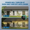 thumbnail image 6 of DEWENWILS Outdoor Power Stake Timer with Photocell, 6 Grounded Outlets, 6FT Extension Cord, Dusk to Dawn Timer for Christmas Lights, Holiday Decoration, Garden Lights, 6 of 8