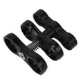 thumbnail image 2 of 3X Aluminum Alloy Scuba Diving Light Torch Dual Ball Joint Arm and 3 Butterfly Clip Clamp Mount for Photography Camera, 2 of 8