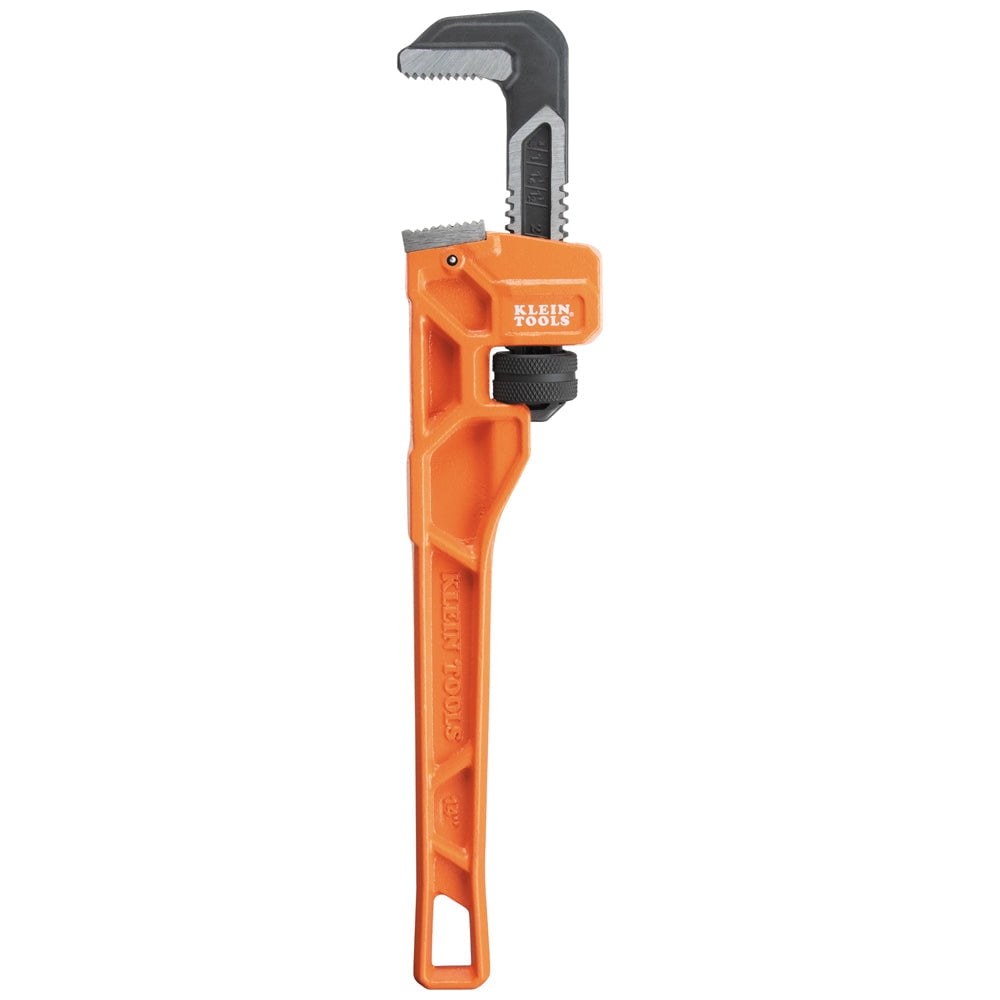 Klein Tools 68227 Adjustable Cast Iron Pipe Wrench, 14"