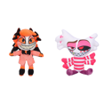 thumbnail image 1 of Hotel Peluche Juguete Hazbin Dibujos Animados Anime Muñeca Kawaii Suave Peluche Muñeca Naranja, 1 of 3