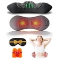 thumbnail image 1 of Triple Fusion Back Massager – Triple Fusion Back Massager for Sciatica, 135° Ergonomic Contour, with Vibration, Heat & Electric Lift, Skin-Friendly Fabric & One-Touch Contro(1set), 1 of 7