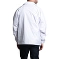 thumbnail image 2 of Men's Waterproof Windbreaker Jacket VOS - White - 3X-Large, 2 of 5