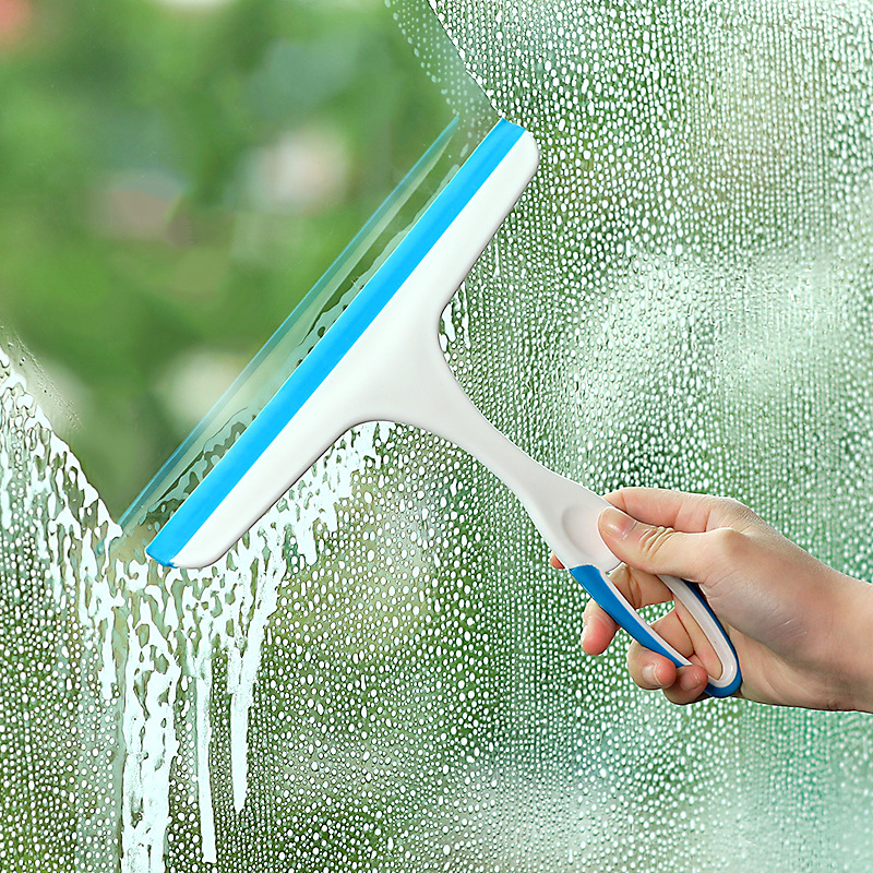 Multi-Purpose Silicon Squeegee for Window, Glass, Shower Door, Car