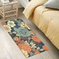 thumbnail image 4 of Coolnut Cool Flower Bathroom Rugs Bath Mat 39 x 20 Inch Non-Slip Extra Soft and Absorbent Shaggy Bath Carpet for Tub, Shower, Bathroom Home Decor, 4 of 6