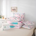 thumbnail image 6 of Manfei Xmas Winter Holiday 7-Piece Twin Bedding,Cartoon Animals Bedding Comforter Set,Xmas Reversible, 6 of 7