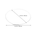 thumbnail image 2 of Luxshiny 3Pcs Washer Door Retaining Ring Wire Noise Reduction For Laundry Room, 2 of 8