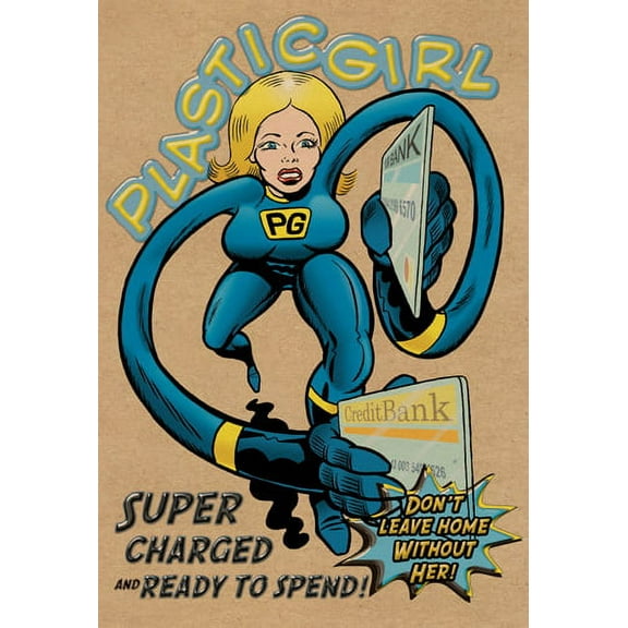 Nobleworks Plasticgirl Funny / Humorous Dan Collins Birthday Card