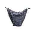 thumbnail image 3 of Women's Low Waist Mesh Briefs Solid Color Crotch Underwear Panties Underwear for Boys 12 Years Full Coverage Underwear Women Ladies Panties plus Size Panties for Women 2x Womens Panties Packs Bikini, 3 of 3