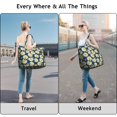 thumbnail image 4 of Daisy Women's Large Weekend Travel Bag Moving Canvas Handbag Thick Double Layer Beach Weekend Travel Unisex Hospital Maternity Delivery with Toiletry Waterproof, 4 of 5