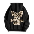 thumbnail image 4 of Work Tops for Women Fall Winter Basic Crew Neck Long Sleeve Dolman Cold Shoulder Solid Color Casual Cotton T Shirt (Black,L), 4 of 7