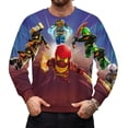 thumbnail image 3 of Ninjago Unisex Pullover Hoodie Fashion Round Neck Sweatshirts Sweater For Mens Womens, 3 of 6