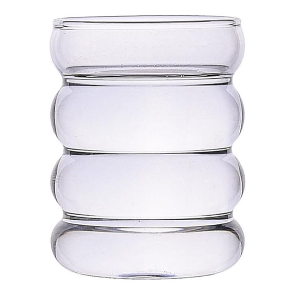 kowaku Glass Cups - All Purpose Drinking Tumblers - Elegant Design for - Great for Restaurants, Bars, Parties - Transparent