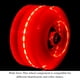 thumbnail image 5 of Soidarity 8 piezas de componentes de ruedas de patín, accesorios de mejora de deporte en línea de repuesto, ruedas de patines de ruedas brillantes, Ropa Deportiva, Zapatos Iluminación roja Soidarity OD025468-02, 5 of 6