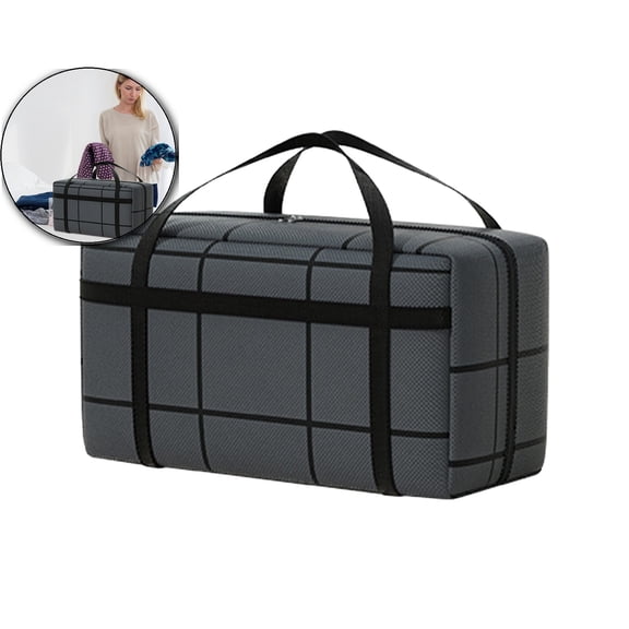 VQPeo Oversized Waterproof Packing Bags, Thickened Non-Woven Luggage Sacks, Sturdy Snake Pocket Organizer for Travel & Seasonal Storage