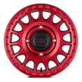 thumbnail image 4 of Black Rhino Powersports Flow Formed Aluminum Rim BLSND 15X7 4X137 C-RED 51MM, 1570SND514136R06A, 4 of 4