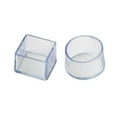 thumbnail image 3 of facefd 12pcs Caps Chair Table Furniture Leg Set Pads Thicken Wear-Resistant Anti-Slide Covers Protection Home Household Supply Cube Round, 3 of 6