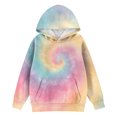 thumbnail image 5 of XADYUY Hoodies for Girls 14-16 Cute Oversized Hooded Sweatshirts for Teen Girls Trendy Long Sleeve Girls Pullover Sweatshirt Y2k Fall Sweaters for Teen Girls with Pocket,1-2 Years Sky Blue, 5 of 5