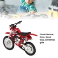 thumbnail image 3 of Motorcycle Model Toy, Diecast Alloy Motorcycle Toy Metal Portable  For Christmas Red,Green,Blue, 3 of 8