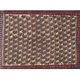 thumbnail image 1 of Ahgly Company Machine Washable Indoor Rectangle Traditional Rosy Pink Area Rugs, 7' x 9', 1 of 7