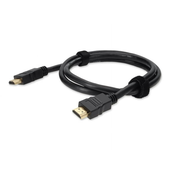 Add-On HDMI2HDMI3F 3 ft. HDMI Male to Male Black Cable