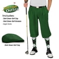 thumbnail image 2 of Golf Knickers Start-in-Style Traditional (Plus Fours) Outfit for Men - Dark Green - 38", 2 of 4