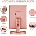 thumbnail image 4 of Infitrans Trifold Makeup Mirror Vanity Mirror with Lights,1X 2X 3X Magnification,Touch Screen,180 Adjustable Rotation,Portable Travel Bathroom Cosmetic Mirror, 4 of 6