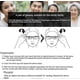 thumbnail image 3 of Gafas Clear Vision con dial ajustable de -6D a +3D, gafas de lectura con enfoque variable, ideales como regalo para personas mayores., 3 of 5