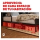 thumbnail image 3 of UTILIA Literas Individuales 2 Camas Separables Marrón 194cm, Diseño Casita, Guardarrail de Seguridad, Sin Box Spring, 3 of 7