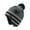 Dark Gray, variant on QQAMB Kids Winter Hat Beanie Earflap Knitted Warm Lined for Boys Girls Aged 1-15 Years
