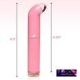 thumbnail image 3 of Prisms Vibra en Verre 10x Mini Vibromasseur Point G, Rose, 3 of 5