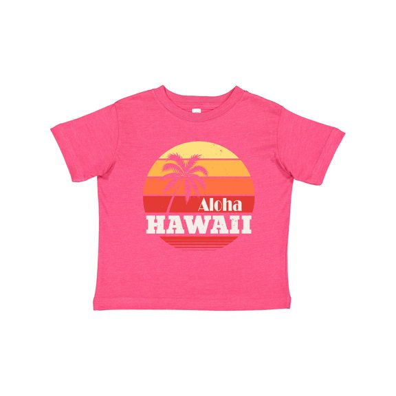 Inktastic Aloha Hawaii Vacation Retro Vintage Boys or Girls Toddler T-Shirt