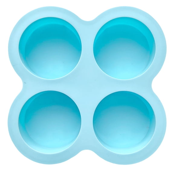 Cake Mould Cake Mold Silicone Cake Mould Cake Mould Set (4pcs) 4-link cylindrical cake silicone mold beige pink Silica Gel