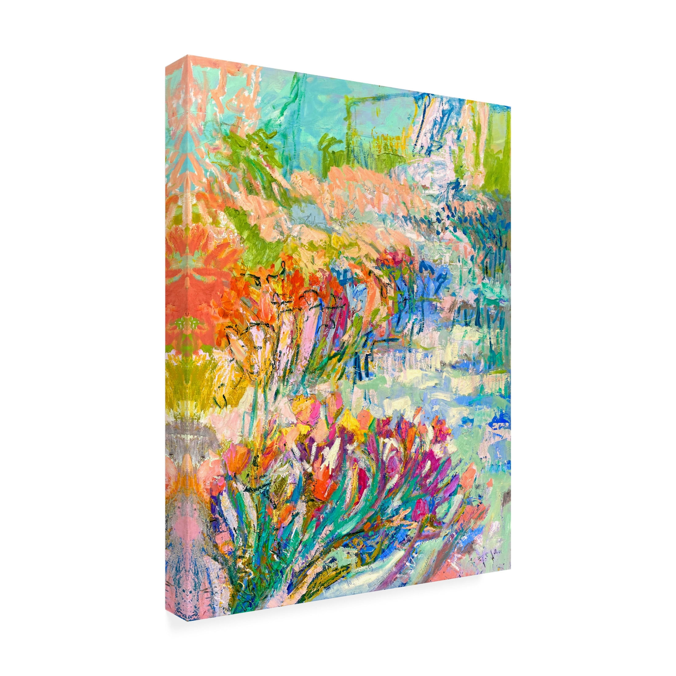 Canvas Wall Art - Dorothy Fagan 'Joyful Morning ' Wall Art for Living Room, Bedroom, or Office D?cor by Trademark Fine Art - 18 x 24 Inches