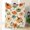 40x30inch(102cmx76cm), variant on Modern Pumpkin Autumn Element Flannel Blanket Four Seasons Polyester Material Perfect for Sofa, Bed, Office, Camping, Travel, Ideal Gift