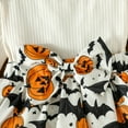 thumbnail image 5 of LWNYDPLSD Baby Halloween Outfits Matching Fall Family Outfits Christmas Outfit Toddler Girl Baby Boy Clothes 3-6 Months Clothes for Girls 5t Clothes, White 12-18 Months, 5 of 9