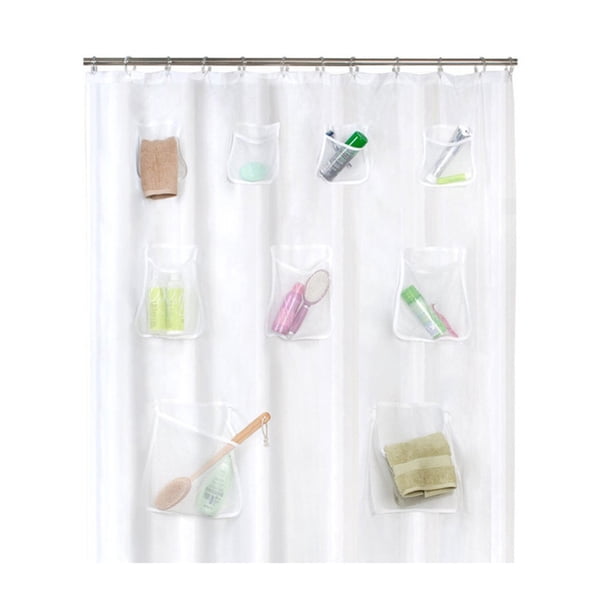 Cortinas de ducha impermeables, transparentes, para baño y ducha.
