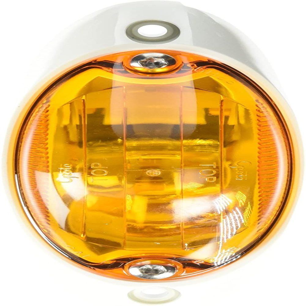 180 Molded Bullet, Bezel, Clear Lens Grote 47773 Yellow M1 Series LED Clearance Marker Light