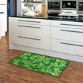 thumbnail image 5 of GZHJMY St. Patrick's Day Clover Kitchen Rug Anti Fatigue Soft Non-Slip Bath Rug Comfort Standing Mat for Kitchen, Entryway, Bedroom, Front Door, Home Decor, 39 x 20 Inch, 5 of 7