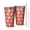 Red Chicken Pattern, variant on 16oz Tumblers White Chicken Folk Pattern Stainless Steel Vacuum Insulated Double Wall Travel Tumbler Cups Mug with Lid and Straw,Cleaning Brush for Coffee,Tea
