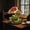 Frog, variant on Hummingbird Flower Table Lamp – Warm Soft Glow for Bedroom Living Room Decor, Romantic Ornament for Nightstand Study, Ideal Housewarming Gift Idea