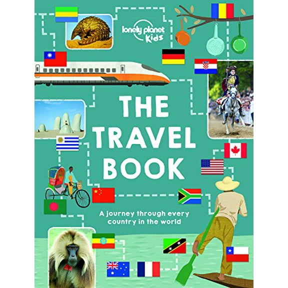 Pre-Owned The Travel Book: A journey through every country in the world Lonely Planet Kids Hardcover Lonely Planet Kids