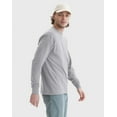 thumbnail image 2 of Hanes Beefy Men's Long Sleeve T-Shirt, Cotton Light Steel L, 2 of 4
